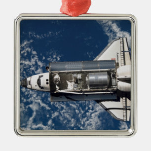 Space Shuttle Discovery 16 Ornament Aus Metall