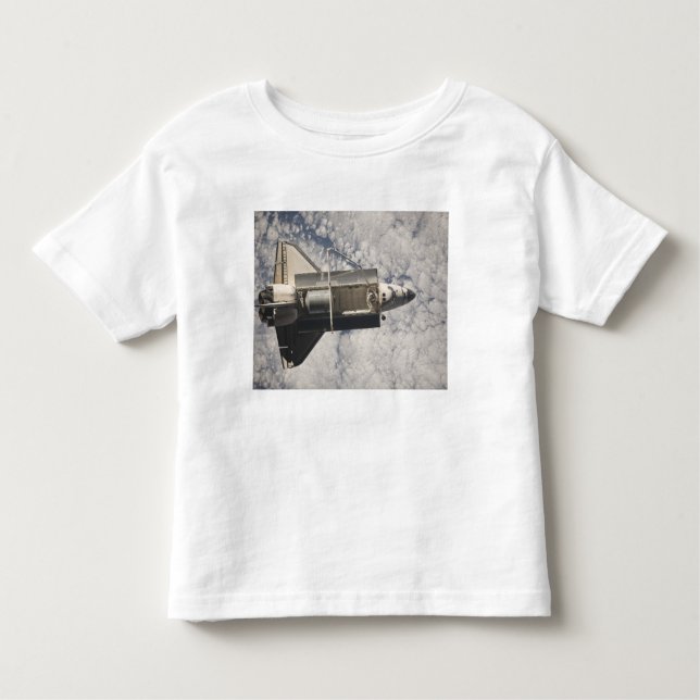Space Shuttle Discovery 7 Kleinkind T-shirt (Vorderseite)