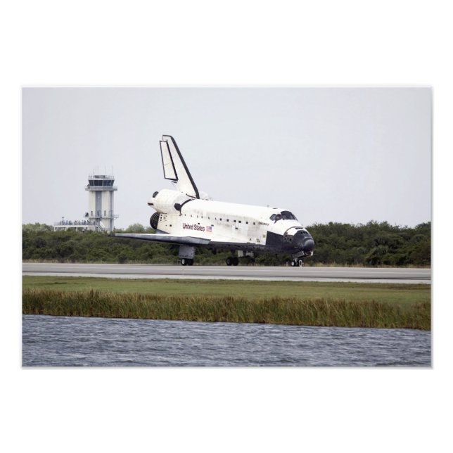 Space Shuttle Discovery Fotodruck (Vorne)