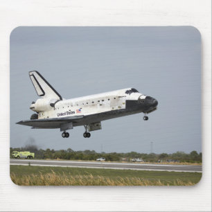 Space Shuttle Discovery geht Landung 3 an Mousepad