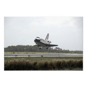 Space Shuttle Discovery geht Landung an Fotodruck