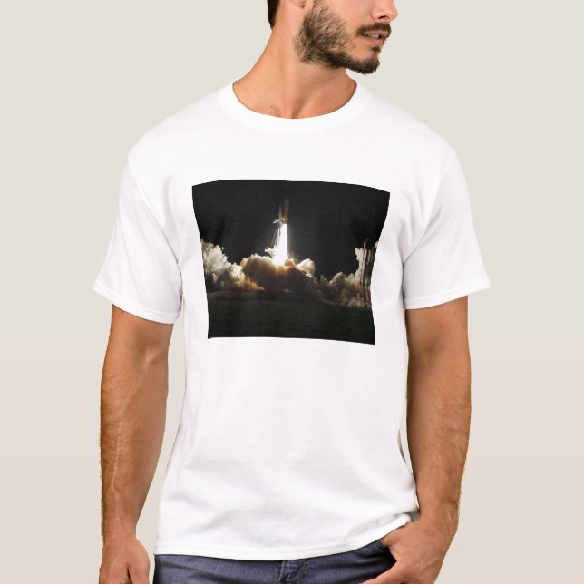 Space Shuttle Discovery hebt ab T-Shirt (Vorderseite)