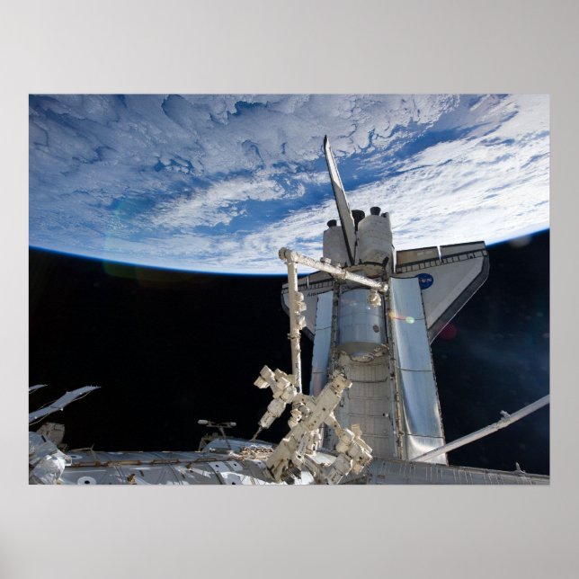Space Shuttle Discovery & ISS Poster (Vorne)
