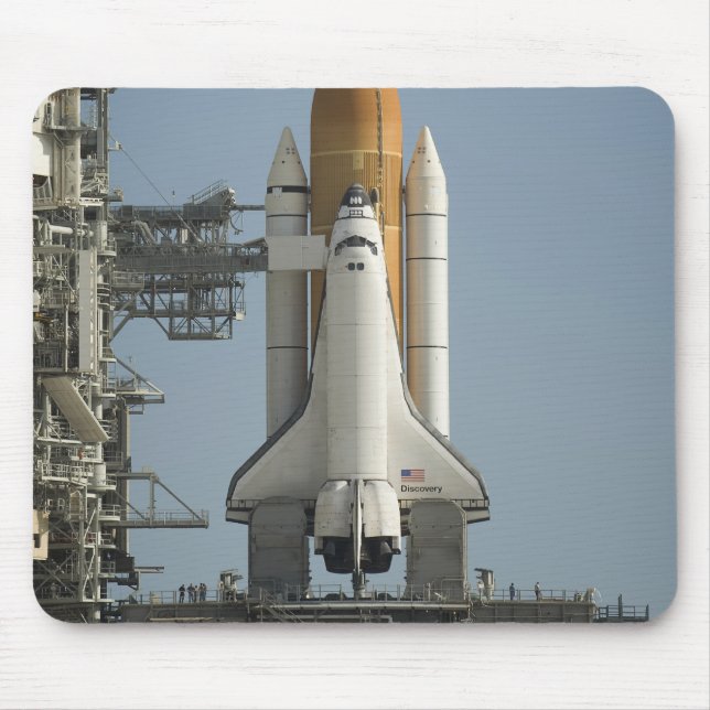 Space Shuttle Discovery ist bereit Mousepad (Vorne)