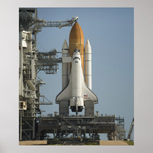 Space Shuttle Discovery ist bereit Poster