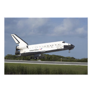 Space Shuttle Discovery landet auf der Runway 33 3 Fotodruck
