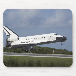 Space Shuttle Discovery landet auf der Runway 33 3 Mousepad