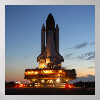 Space Shuttle Discovery Launch der NASA Poster