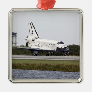 Space Shuttle Discovery Ornament Aus Metall
