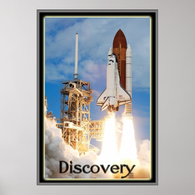 Space Shuttle Discovery Poster (Vorne)
