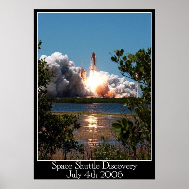 Space Shuttle Discovery Poster (Vorne)
