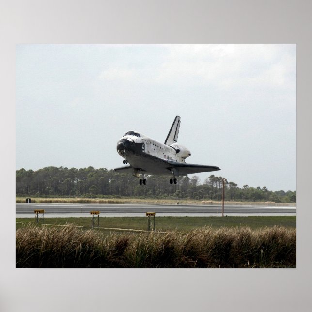 Space Shuttle Discovery (STS-119) Poster (Vorne)