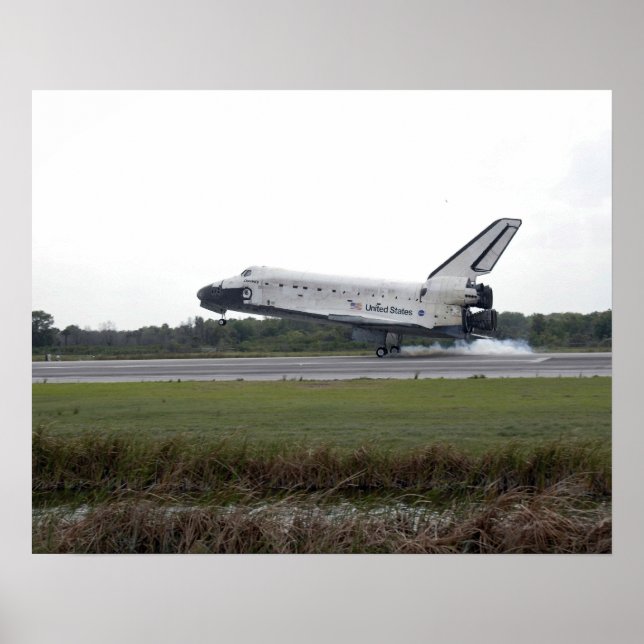 Space Shuttle Discovery (STS-119) Poster (Vorne)