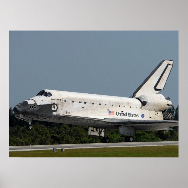 Space Shuttle Discovery (STS-120) Poster (Vorne)
