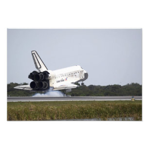 Space Shuttle Discovery Touchs 3 Fotodruck