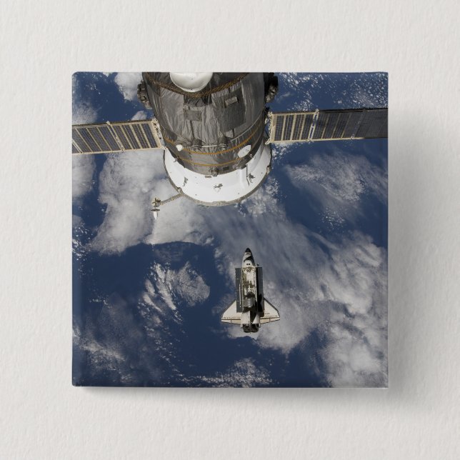 Space Shuttle Endeavor 8 Button (Vorderseite)