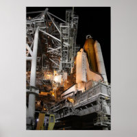 Space Shuttle Endeavor auf dem Launchpad 2
