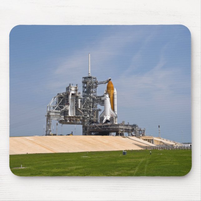 Space Shuttle Endeavor auf dem Launchpad 4 Mousepad (Vorne)