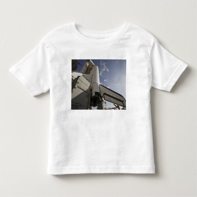 Space Shuttle Endeavor auf dem Launchpad 6 Kleinkind T-shirt (Vorderseite)