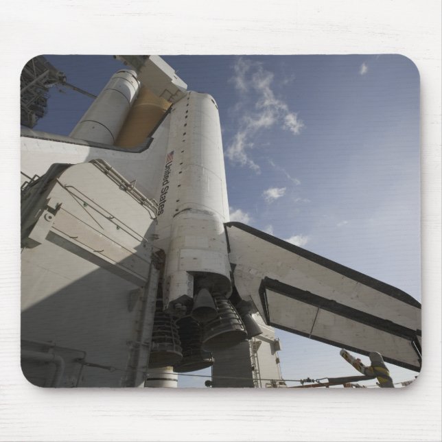 Space Shuttle Endeavor auf dem Launchpad 6 Mousepad (Vorne)