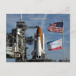 Space Shuttle Endeavor Postkarte