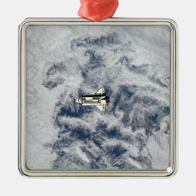 Space Shuttle Endeavour 11 Ornament Aus Metall (Vorne)