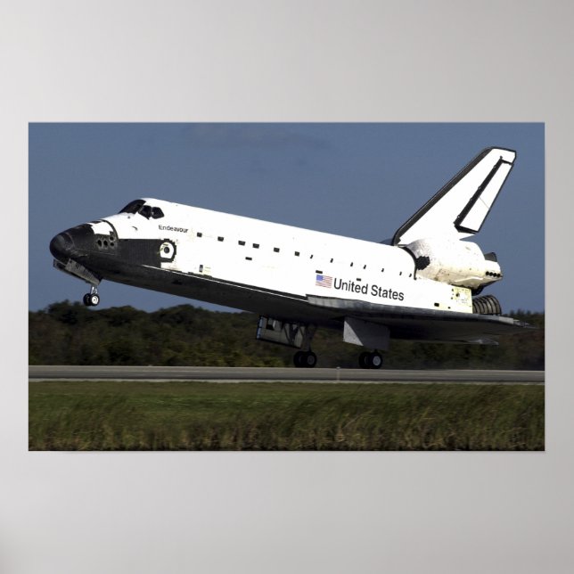 Space Shuttle Endeavour 11 Poster (Vorne)