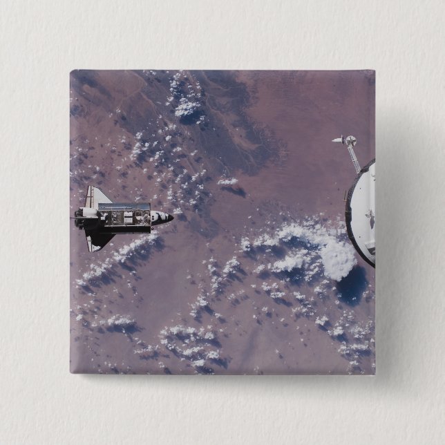 Space Shuttle Endeavour 20 Button (Vorderseite)