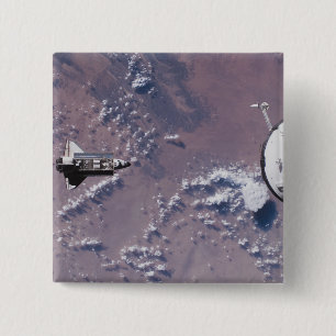 Space Shuttle Endeavour 20 Button