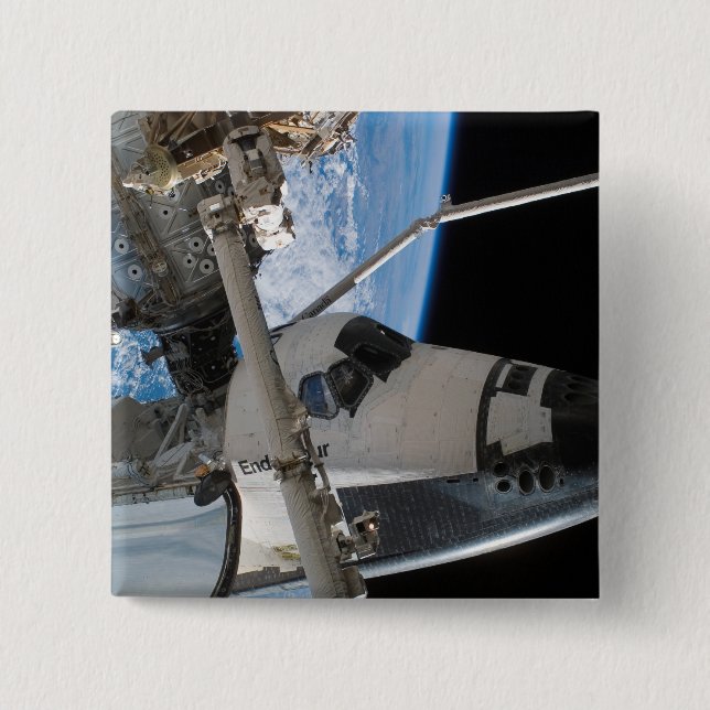 Space Shuttle Endeavour 23 Button (Vorderseite)