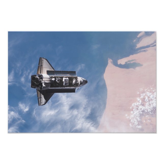 Space Shuttle Endeavour 23 Fotodruck (Vorne)