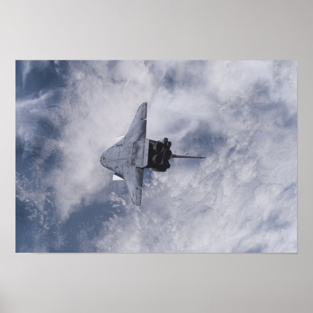 Space Shuttle Endeavour 3 Poster (Vorne)