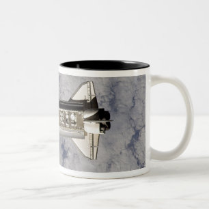 Space Shuttle Endeavour 6 Zweifarbige Tasse