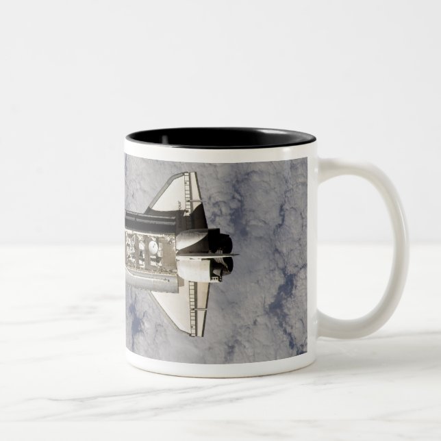 Space Shuttle Endeavour 6 Zweifarbige Tasse (Rechts)