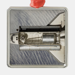 Space Shuttle Endeavour 9 Silbernes Ornament