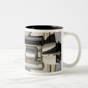 Space Shuttle Endeavour 9 Zweifarbige Tasse