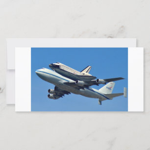 Space Shuttle Endeavour Fotokarte