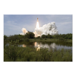 Space Shuttle Endeavour hebt 5 Fotodruck