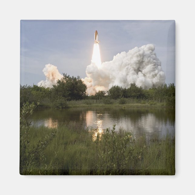 Space Shuttle Endeavour hebt 7 Magnet (Vorne)