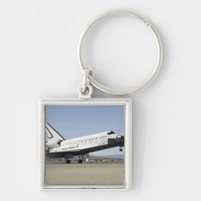 Space Shuttle Endevor's Hauptfahrwerk Schlüsselanhänger (Vorne)