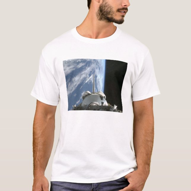 Space Shuttle Endevor's Nutzlastschacht T-Shirt (Vorderseite)