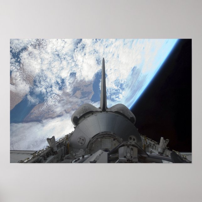 Space Shuttle Endevor's Payload Bay 3 Poster (Vorne)