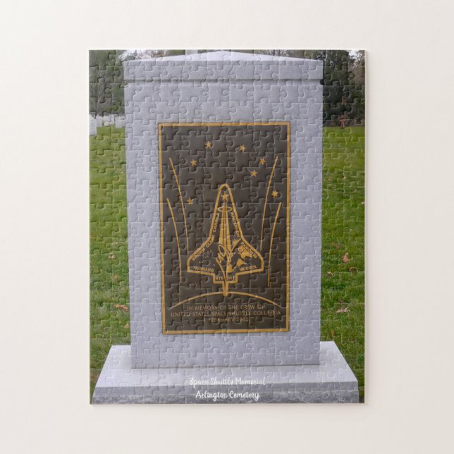 Space Shuttle Memorial Arlington Friedhof Puzzle (Vertikal)