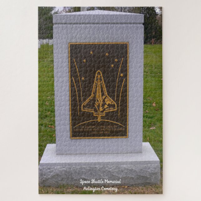 Space Shuttle Memorial Arlington Friedhof Puzzle (Vertikal)