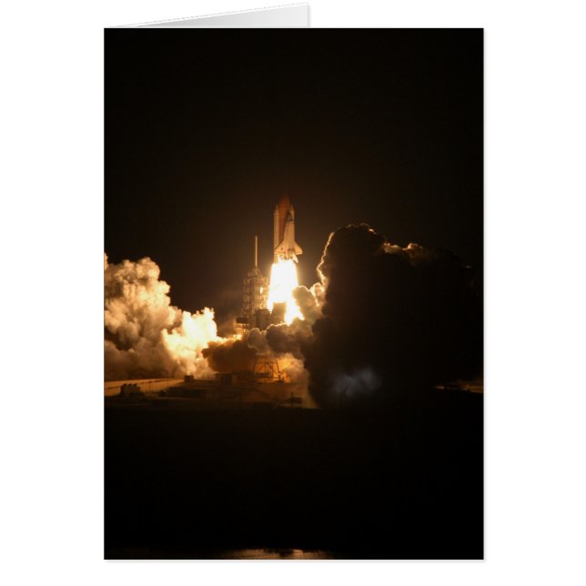 Space Shuttle Nachtstartposter (Vorne)