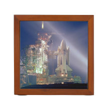Space Shuttle Night Launch Desk Organizer