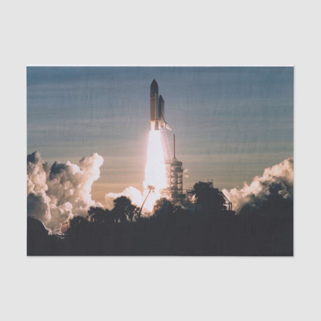 Space Shuttle Seidenpapier (Vorderseite)