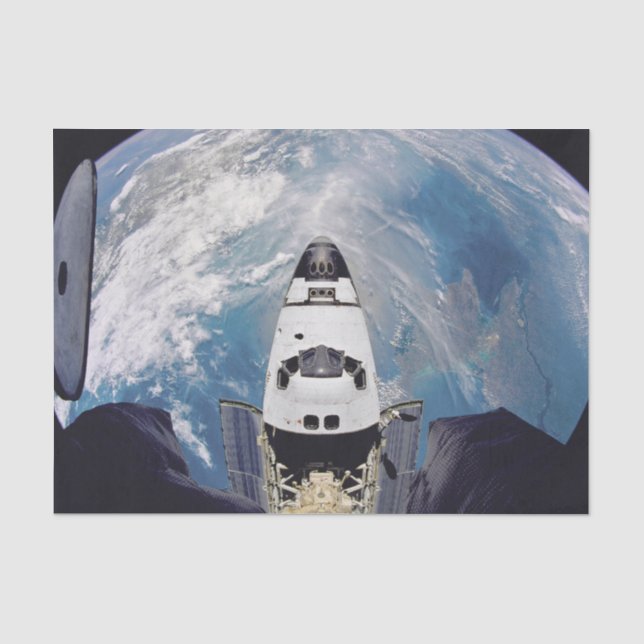 Space Shuttle Seidenpapier (Vorderseite)