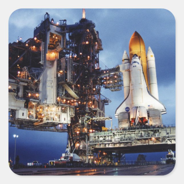 Space Shuttle Sticker (Vorderseite)