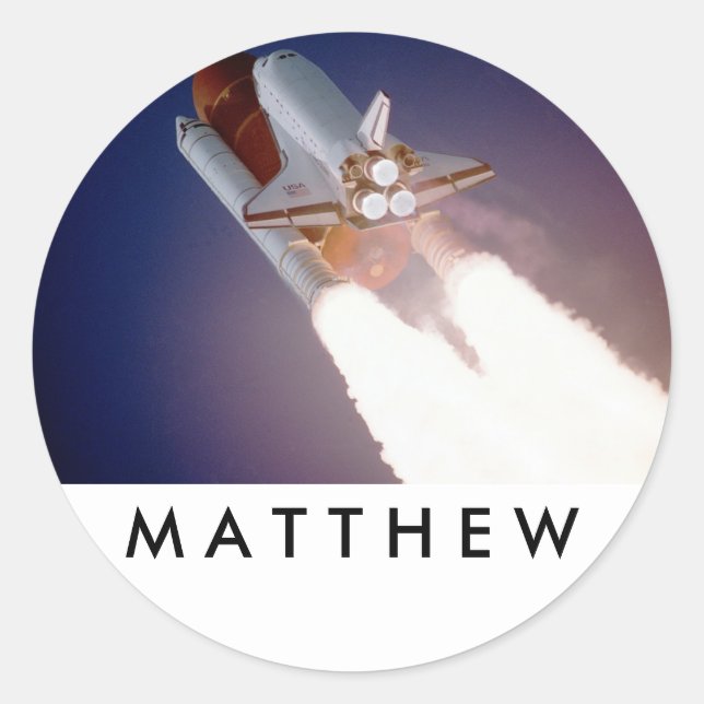 Space Shuttle Stickers (Vorderseite)